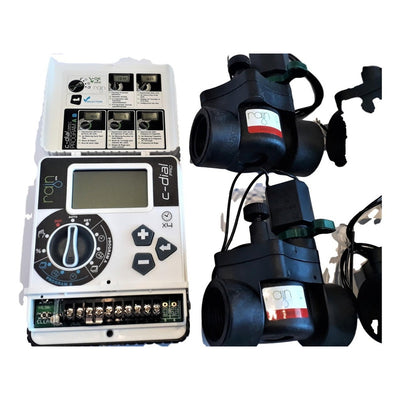 Sistema Riego Automático Kit 6 Zonas Progr+valv 911+sens+relay